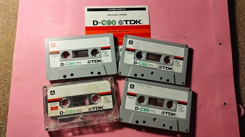 Used vintage tdk d c90 - 4,