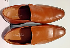 Mad Wax Slip On Tan Shoes UK 9