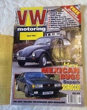 VW Motoring Magazine 1997 scirocco Mexican Bugs