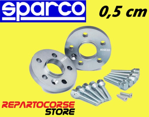 Spacers sparco 5mm bolts - +,