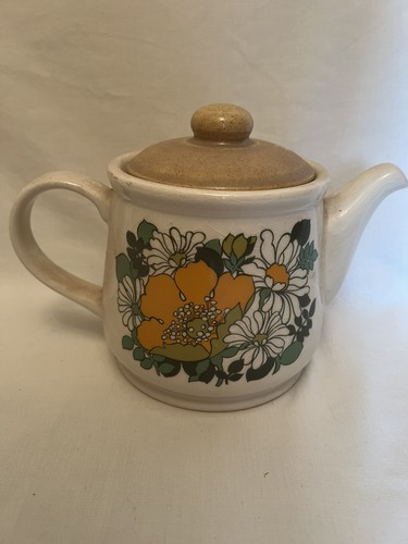 Sadler vintage floral tea - floral, pot