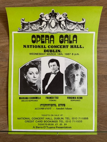 1987 opera gala classical - 'opera, gala'