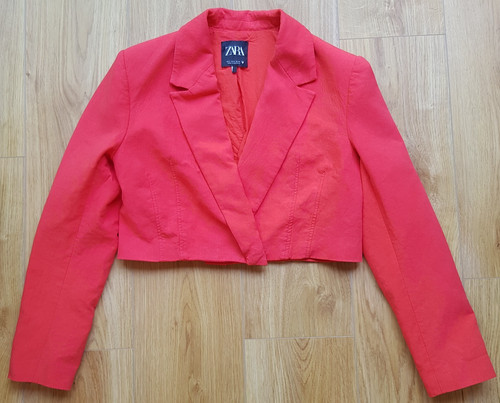 Zara cropped long - long, sleeve