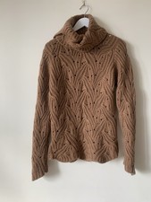 Johnstons Of Elgin 100% Cashmere Chunky Few Ply Knit Jumper