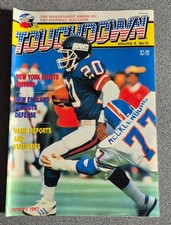 AMERICAN FOOTBALL MAGAZINE ** TOUCHDOWN ** VOL 4 NO 10 ** NFL UK 1986