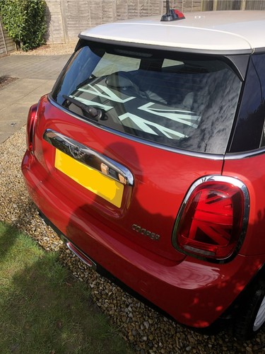 Parcel shelf cover leather mat - shelf,