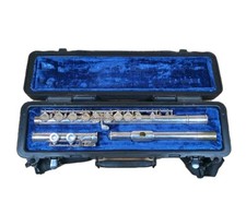 Selmer Bundy USA Silver Plated Concert Flute & Original Hard Case Serial 62184