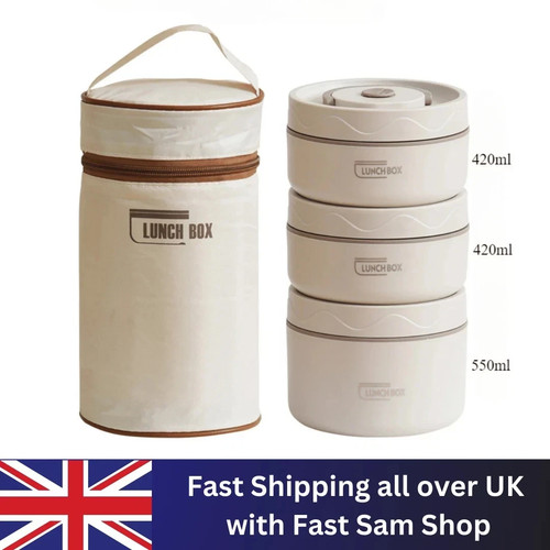 Portable insulated food lunch - food,