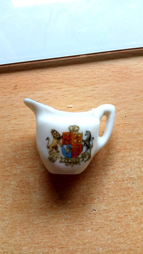 Ceramic tiny miniature jug - ceramic,