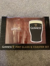 Guinness Pint Glass And Pint