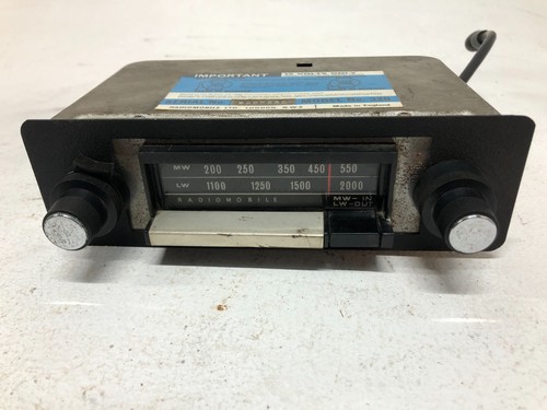 Radiomobile retro vintage - radiomobile,