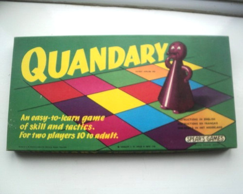 Quandary game spears games - quandary,