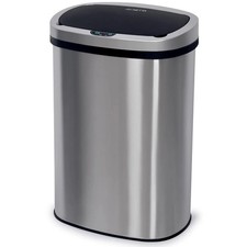70L Large Sensor Bin Touch-Free Automatic Motion Stainless Steel Grade A Used