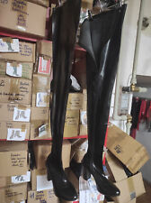 Over Knee Boots Latex Rubber