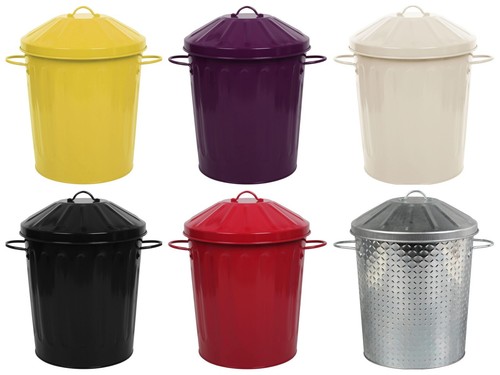15l colorful waste bin with - bin,