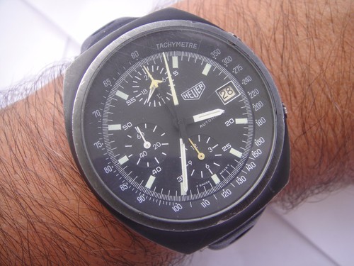 Vintage heuer pvd lemania - heuer,