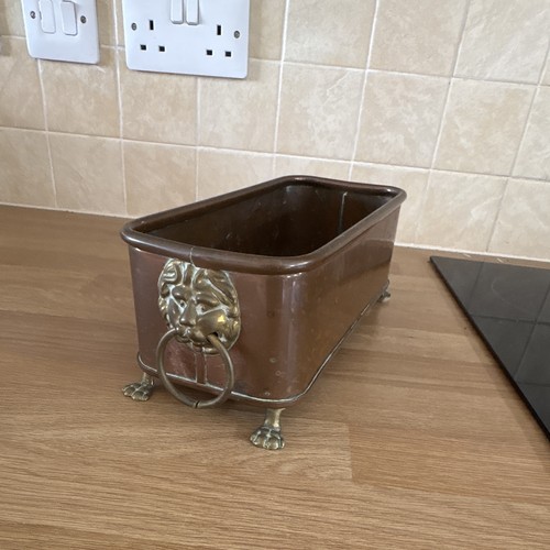 Rectangular metal planter - rectangular,