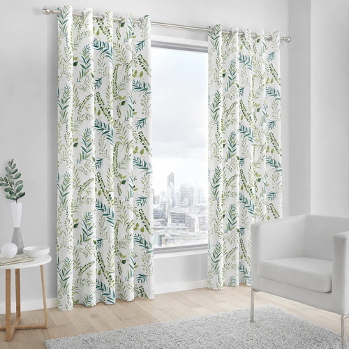 Panel window fern curtains - 2,