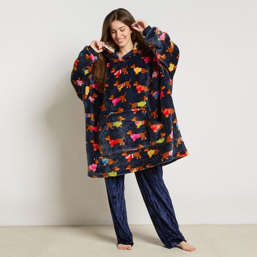 Ohs pet prints hoodie - ohs, blanket