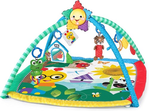Caterpillar and friends play - and,