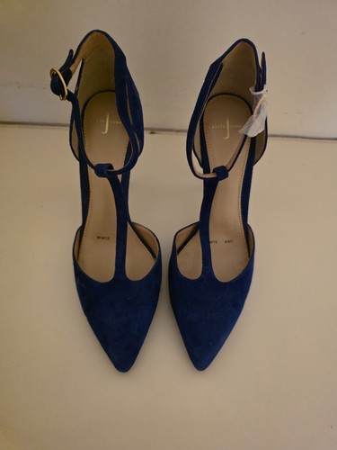 Jasper conran royal blue suede - blue,