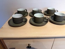 6 x Denby Chevron 3 band