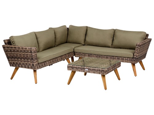 Garden corner sofa - corner, with
