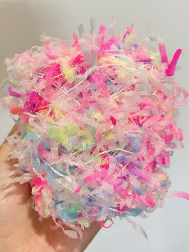 Hand dyed butterfly fancy yarn - butterfly,