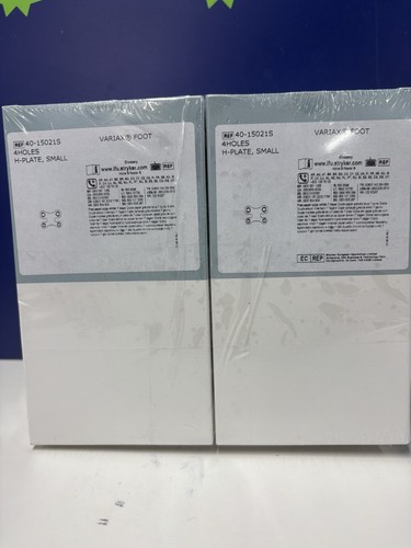 Stryker variax foot - stryker, plates