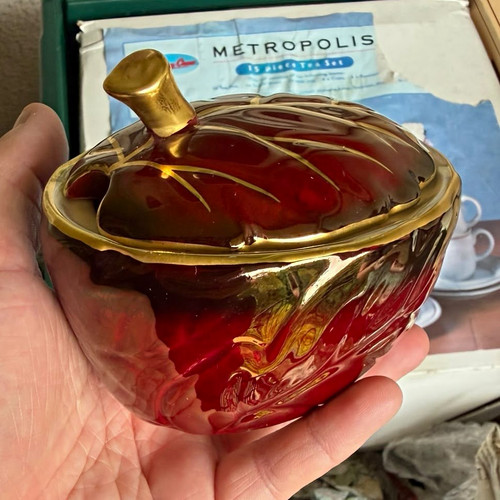 Carlton ware oval covered dish - ware,