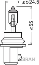OSRAM 9007 Bulb, cornering