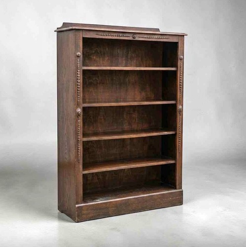 Antique oak open carved