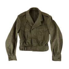 British Army Jacket Battle Dress 1949 Pattern Vintage 50s Ike Medium
