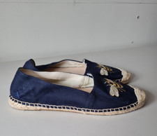 Joules Size 8/28.5cm Shelbury Espadrilles- Navy ?  Bee Womens