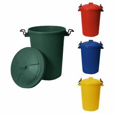 25L 50L Recycling Bins Kitchen Plastic Recycle Bin Garden Rubbish Waste Dustbin