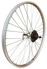 Baldys 700c Rear Silver Hybrid