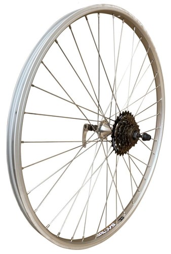Baldys 700c rear - baldys, silver