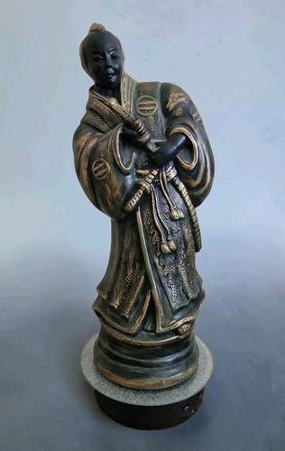 Vintage ceramic samurai - vintage,