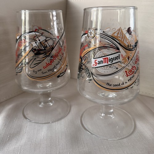 San miguel pint glasses - 2,
