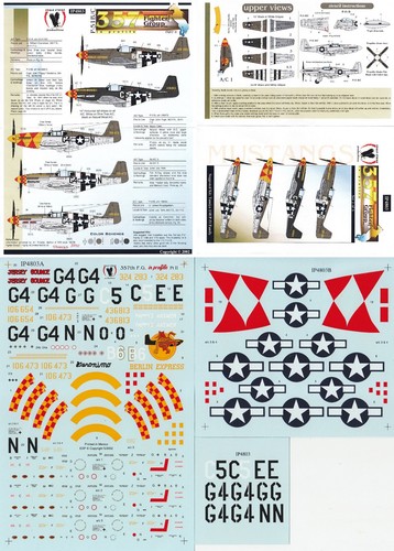 Eagle strike decals p - strike, 1/48