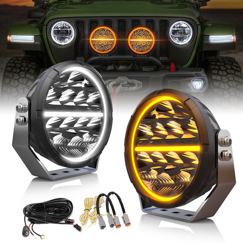 Auxbeam inch round led - led, work
