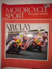 MOTORCYCLE SPORT MAGAZINE OCT 1984 BIMOTA HB3 MOTO MARTIN Z1000 