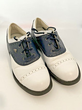 Ladies Adidas White Golf Shoes Z Traxion Fit Foam Plastic Studs Size 4.5