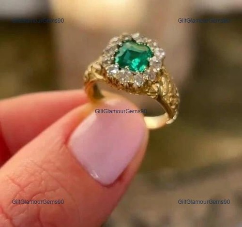 Natural green emerald - 3.24, ct