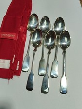 Rare Robbe &Berking Old Spaten Coffee Spoon Made of 925 Sterling Silver Set Of 6