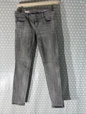 Womens Gap Always Skinny W28 L30 Grey Wash Slim Stretch Denim Jeans Trousers
