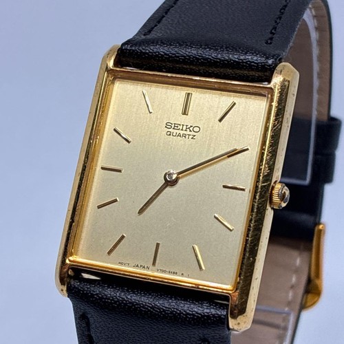 Seiko vintage gold tank - seiko,