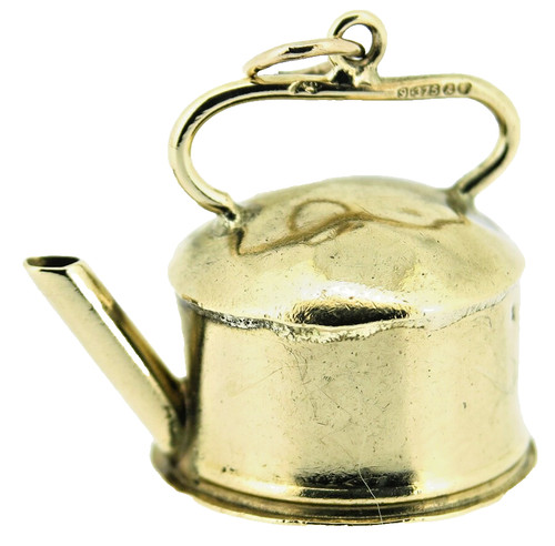 Old kettle charms - old, yellow