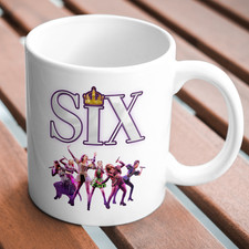 Six The Musical Theatre Mug Gift Cup Musicals Merch Gift Novelty Mug