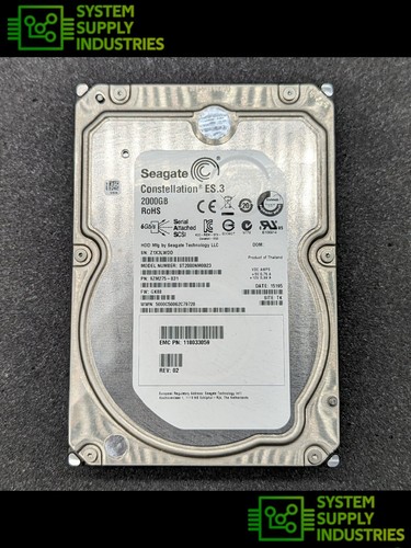 Seagate st2000nm0023 2tb - st2000nm0023,